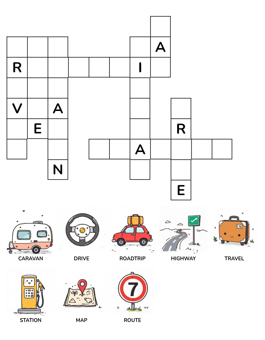 Summer Adventures Crossword Puzzle Book Ages 4-8 - Image 4