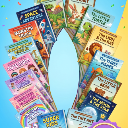 Brightcub Ultimate Kids Activity Bundle - printable kids coloring & activity bundle | BrightCub