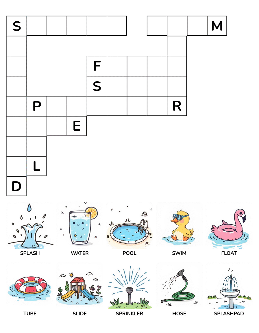 Fourth of July Crossword Puzzles for Kids Ages 4-8 - Image 4