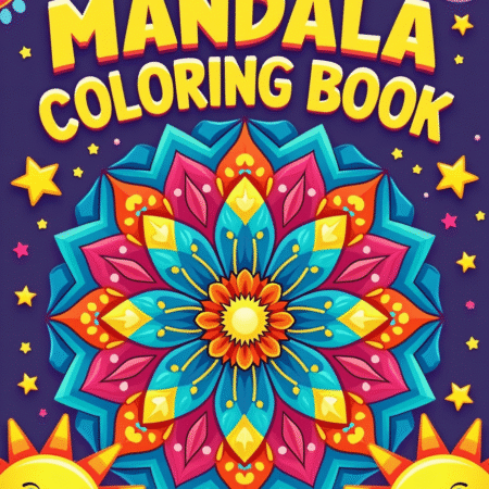 Mandala Coloring Book for Kids Ages 4-8: Fun Patterns