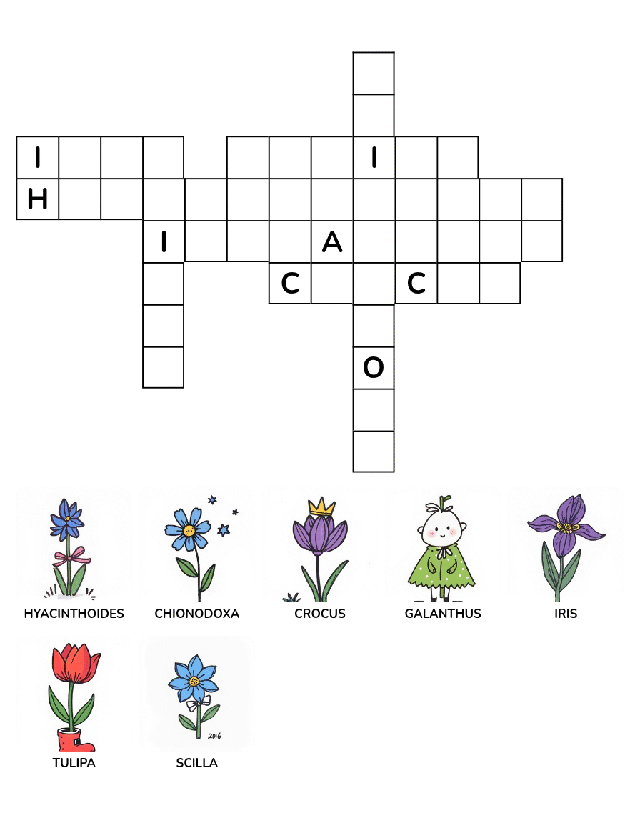 Spring Flowers Crossword Puzzle Book Ages 4-8 - Image 4
