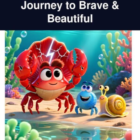 Shelly’s Crack: A Crab’s Journey to Brave & Beautiful - free digital storybook for kids | BrightCub